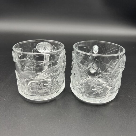 VINTAGE 1995 McDonald's Batman Forever Glasses Set of 4 Excellent Condition - Picture 15 of 16